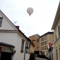 Luftballong över Gamla Gefle